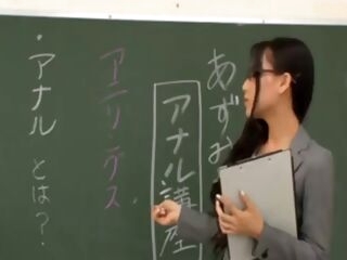 teacher demonstrates students in an assfuck lesson - pt2 on hdmilfcam.com